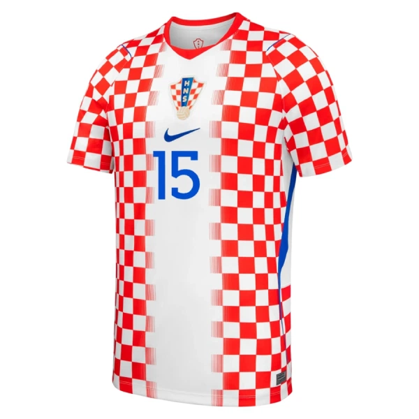 Camisolas Croácia Pasalic 15 Equipamento Principal Mundial 2026