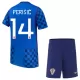 Camisolas Croácia Perisic 14 Criança Equipamento Alternativo Mundial 2026 Camisolas Croácia Perisic 14 Criança Equipamento Alternativo Mundial 2026