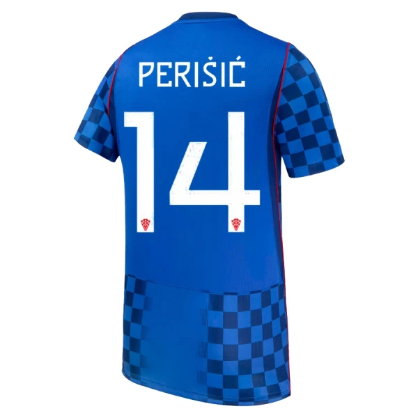 Camisolas Croácia Perisic 14 Criança Equipamento Alternativo Mundial 2026