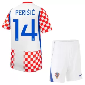 Camisolas Croácia Perisic 14 Criança Equipamento Principal Mundial 2026