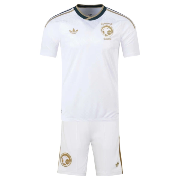 Camisolas Arábia Saudita Criança Equipamento Alternativo Mundial 2026 Camisolas Arábia Saudita Criança Equipamento Alternativo Mundial 2026
