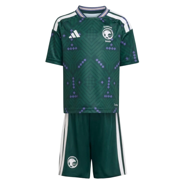 Camisolas Arábia Saudita Criança Equipamento Principal Mundial 2026 Camisolas Arábia Saudita Criança Equipamento Principal Mundial 2026