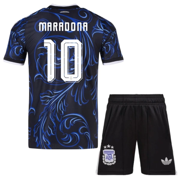 Camisolas Argentina Maradona 10 Criança Equipamento Alternativo Mundial 2026 Camisolas Argentina Maradona 10 Criança Equipamento Alternativo Mundial 2026