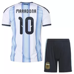 Camisolas Argentina Maradona 10 Criança Equipamento Principal Mundial 2026 Camisolas Argentina Maradona 10 Criança Equipamento Principal Mundial 2026