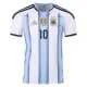Camisolas Argentina Maradona 10 Criança Equipamento Principal Mundial 2026