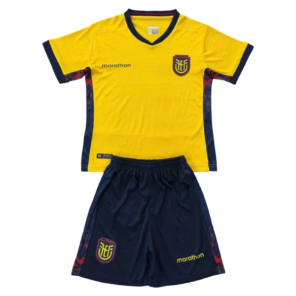Camisolas Equador Criança Equipamento Principal Mundial 2026 Camisolas Equador Criança Equipamento Principal Mundial 2026