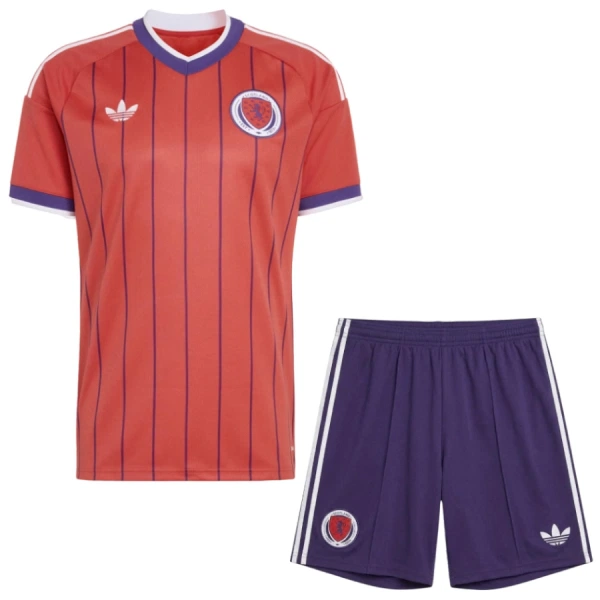 Camisolas Escócia Criança Equipamento Alternativo Mundial 2026 Camisolas Escócia Criança Equipamento Alternativo Mundial 2026
