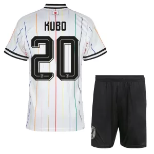 Camisolas Japão Kubo 20 Criança Equipamento Alternativo Mundial 2026 Camisolas Japão Kubo 20 Criança Equipamento Alternativo Mundial 2026