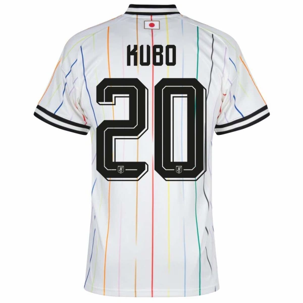 Camisolas Japão Kubo 20 Criança Equipamento Alternativo Mundial 2026