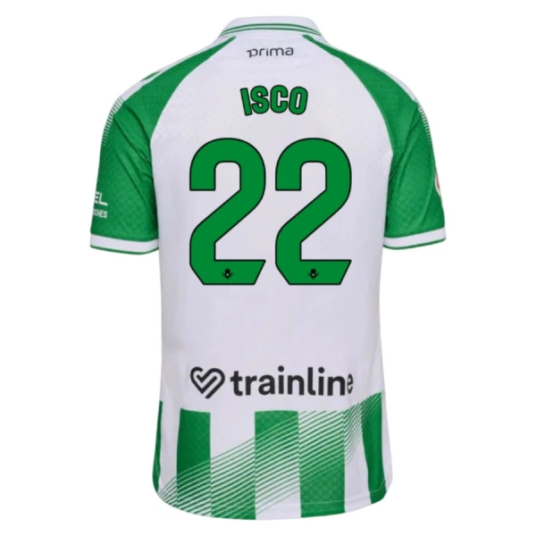 Camisolas Real Betis Isco 22 Equipamento Principal 26/27 Camisolas Real Betis Isco 22 Equipamento Principal 26/27