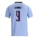 Camisolas Uruguai Darwin Núñez Nunez 9 Equipamento Principal Mundial 2026 Camisolas Uruguai Darwin Núñez Nunez 9 Equipamento Principal Mundial 2026