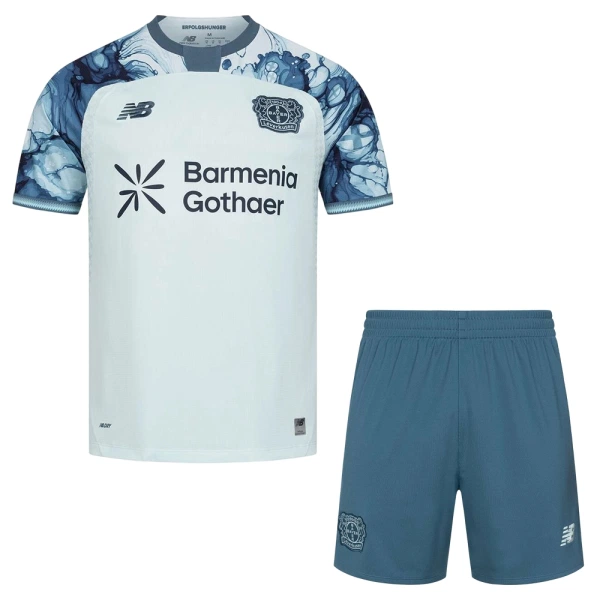 Camisolas Bayer 04 Leverkusen Criança Equipamento Alternativo 26/27 Camisolas Bayer 04 Leverkusen Criança Equipamento Alternativo 26/27