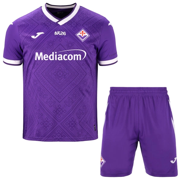 Camisolas Fiorentina Criança Equipamento Principal 26/27 Camisolas Fiorentina Criança Equipamento Principal 26/27