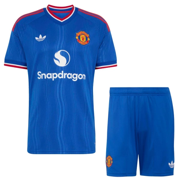 Camisolas Manchester United Criança Equipamento Alternativo 26/27 Camisolas Manchester United Criança Equipamento Alternativo 26/27