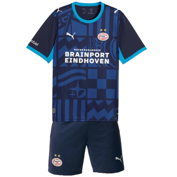 Camisolas PSV Eindhoven Criança Equipamento Terceiro 26/27 Camisolas PSV Eindhoven Criança Equipamento Terceiro 26/27