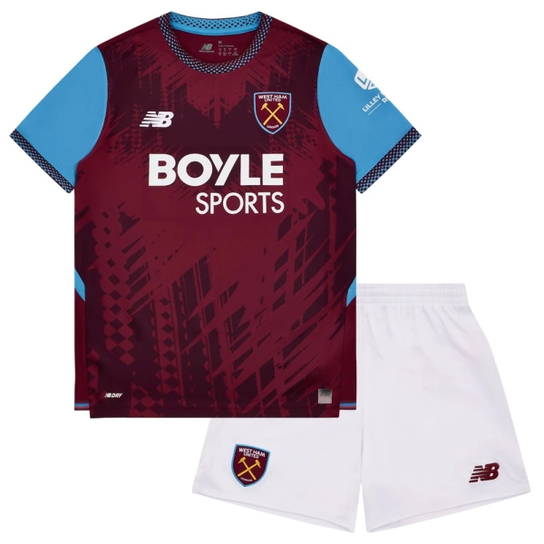 Camisolas West Ham United Criança Equipamento Principal 26/27 Camisolas West Ham United Criança Equipamento Principal 26/27