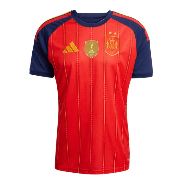 Camisolas Espanha 2 Stars Criança Equipamento Principal Mundial 2026