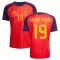 Camisolas Espanha 2 Stars Lamine Yamal 19 Equipamento Principal Mundial 2026
