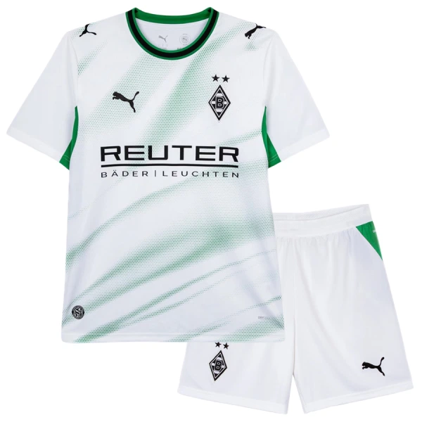 Camisolas Borussia Mönchengladbach Criança Equipamento Principal 26/27 Camisolas Borussia Mönchengladbach Criança Equipamento Principal 26/27