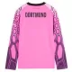 Camisolas Guarda Redes Borussia Dortmund Criança Equipamento Alternativo 26/27 Manga Comprida Rosa