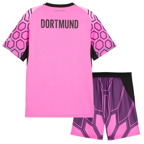 Camisolas Guarda Redes Borussia Dortmund Criança Equipamento Alternativo 26/27 Rosa