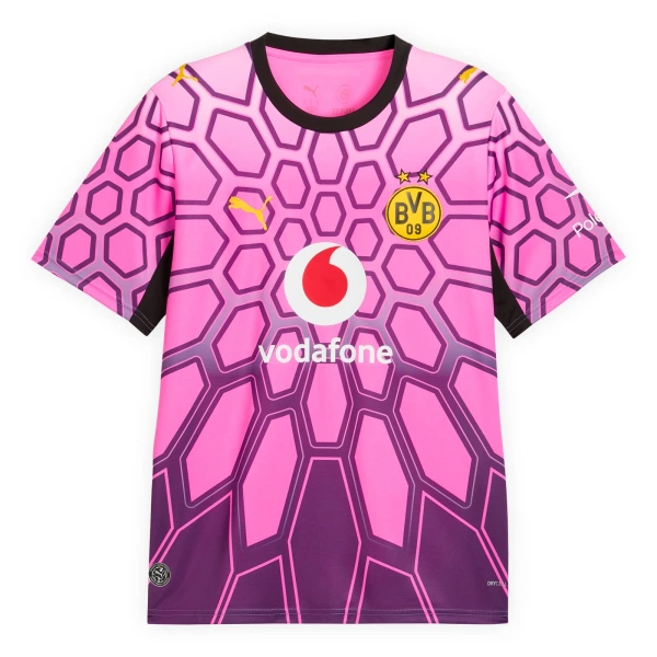 Camisolas Guarda Redes Borussia Dortmund Equipamento Alternativo 26/27 Rosa Camisolas Guarda Redes Borussia Dortmund Equipamento Alternativo 26/27 Rosa