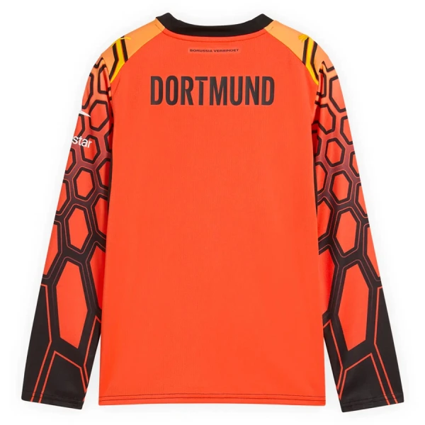 Camisolas Guarda Redes Borussia Dortmund Equipamento Principal 26/27 Manga Comprida Laranja