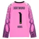 Camisolas Guarda Redes Borussia Dortmund Kobel 1 Equipamento Alternativo 26/27 Manga Comprida Rosa