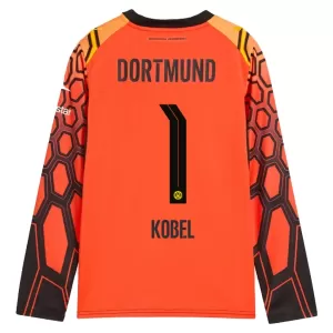 Camisolas Guarda Redes Borussia Dortmund Kobel 1 Equipamento Principal 26/27 Manga Comprida Laranja