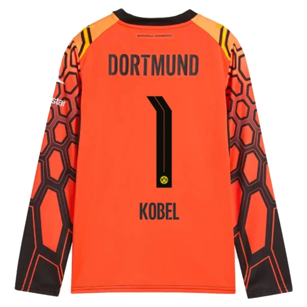 Camisolas Guarda Redes Borussia Dortmund Kobel 1 Equipamento Principal 26/27 Manga Comprida Laranja Camisolas Guarda Redes Borussia Dortmund Kobel 1 Equipamento Principal 26/27 Manga Comprida Laranja