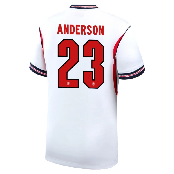 Camisolas Inglaterra Elliot Anderson 23 Equipamento Principal Mundial 2026 Camisolas Inglaterra Elliot Anderson 23 Equipamento Principal Mundial 2026