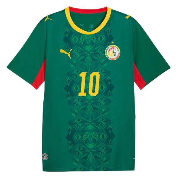 Camisolas Senegal Sadio Mané 10 Equipamento Alternativo Mundial 2026