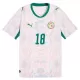 Camisolas Senegal Sarr 18 Equipamento Principal Mundial 2026