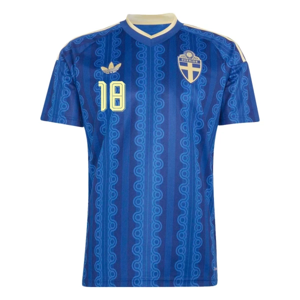 Camisolas Suécia Ayari 18 Equipamento Alternativo Mundial 2026