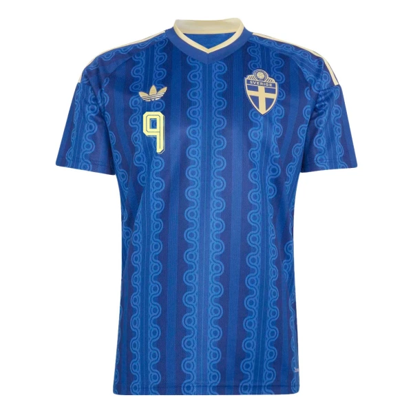 Camisolas Suécia Isak 9 Equipamento Alternativo Mundial 2026