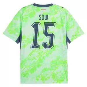 Camisolas Suíça Djibril Sow 15 Equipamento Alternativo Mundial 2026