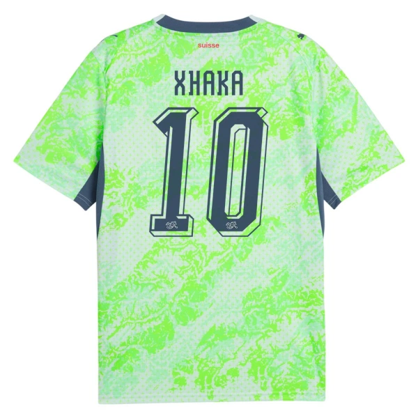 Camisolas Suíça Granit Xhaka 10 Equipamento Alternativo Mundial 2026 Camisolas Suíça Granit Xhaka 10 Equipamento Alternativo Mundial 2026