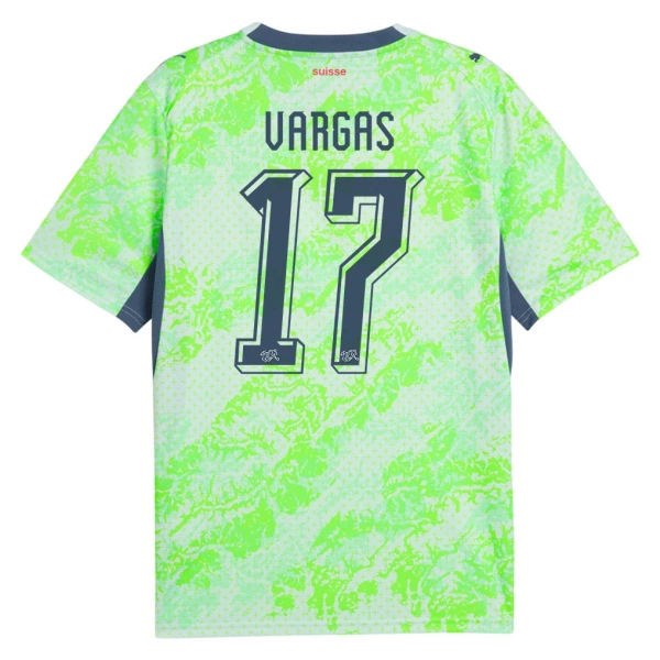 Camisolas Suíça Vargas 17 Equipamento Alternativo Mundial 2026