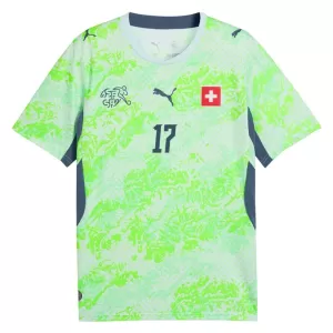 Camisolas Suíça Vargas 17 Equipamento Alternativo Mundial 2026