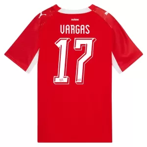 Camisolas Suíça Vargas 17 Equipamento Principal Mundial 2026