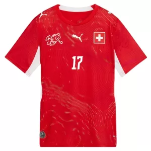 Camisolas Suíça Vargas 17 Equipamento Principal Mundial 2026