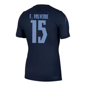 Camisolas Uruguai Federico Valverde 15 Equipamento Alternativo Mundial 2026