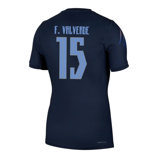 Camisolas Uruguai Federico Valverde 15 Equipamento Alternativo Mundial 2026 Camisolas Uruguai Federico Valverde 15 Equipamento Alternativo Mundial 2026