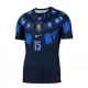 Camisolas Uruguai Federico Valverde 15 Equipamento Alternativo Mundial 2026