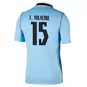Camisolas Uruguai Federico Valverde 15 Equipamento Principal Mundial 2026