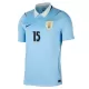 Camisolas Uruguai Federico Valverde 15 Equipamento Principal Mundial 2026