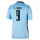 Camisolas Uruguai Luis Suárez 9 Equipamento Principal Mundial 2026 Camisolas Uruguai Luis Suárez 9 Equipamento Principal Mundial 2026