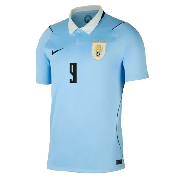 Camisolas Uruguai Luis Suárez 9 Equipamento Principal Mundial 2026