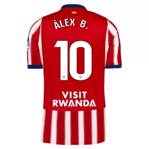 Camisolas Atlético Madrid Alex B. 10 Equipamento Principal 26/27