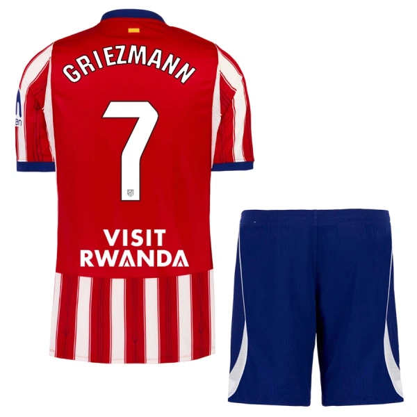 Camisolas Atlético Madrid Antoine Griezmann 7 Criança Equipamento Principal 26/27 Camisolas Atlético Madrid Antoine Griezmann 7 Criança Equipamento Principal 26/27